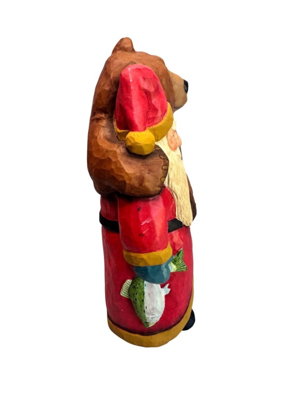 House Of Hatten Santa Hugging Bear Figure Susan Smith 1996 LE 2536/5000 - Picture 4 of 7